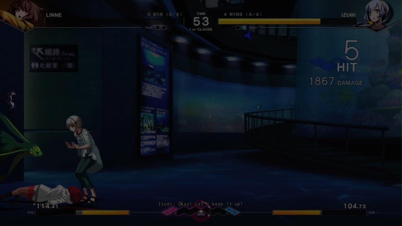 UNI2 Long Set - hanamaru (Izumi) vs. Riflespam (Linne)