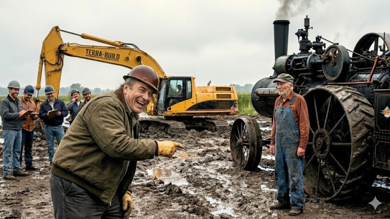 Die Ingenieure sagten, nichts kann es herausziehen – Dann warf der alte Mann seine Dampfmaschine von