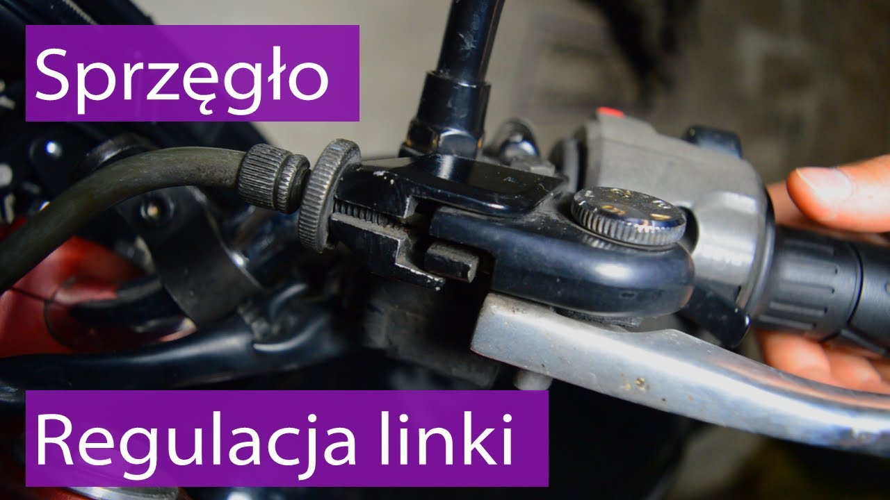 Regulacja linki sprzęgła - Kawasaki ER6N