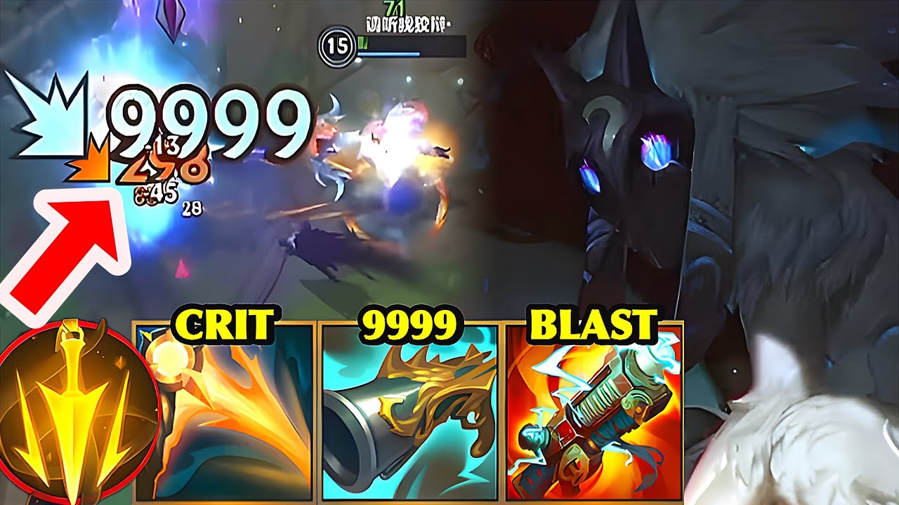 Wild Rift China Kindred Jungle | LETHAL TEMPO &times; CRIT = BROKEN DPS CARRY?! | 18KILL Build & Runes