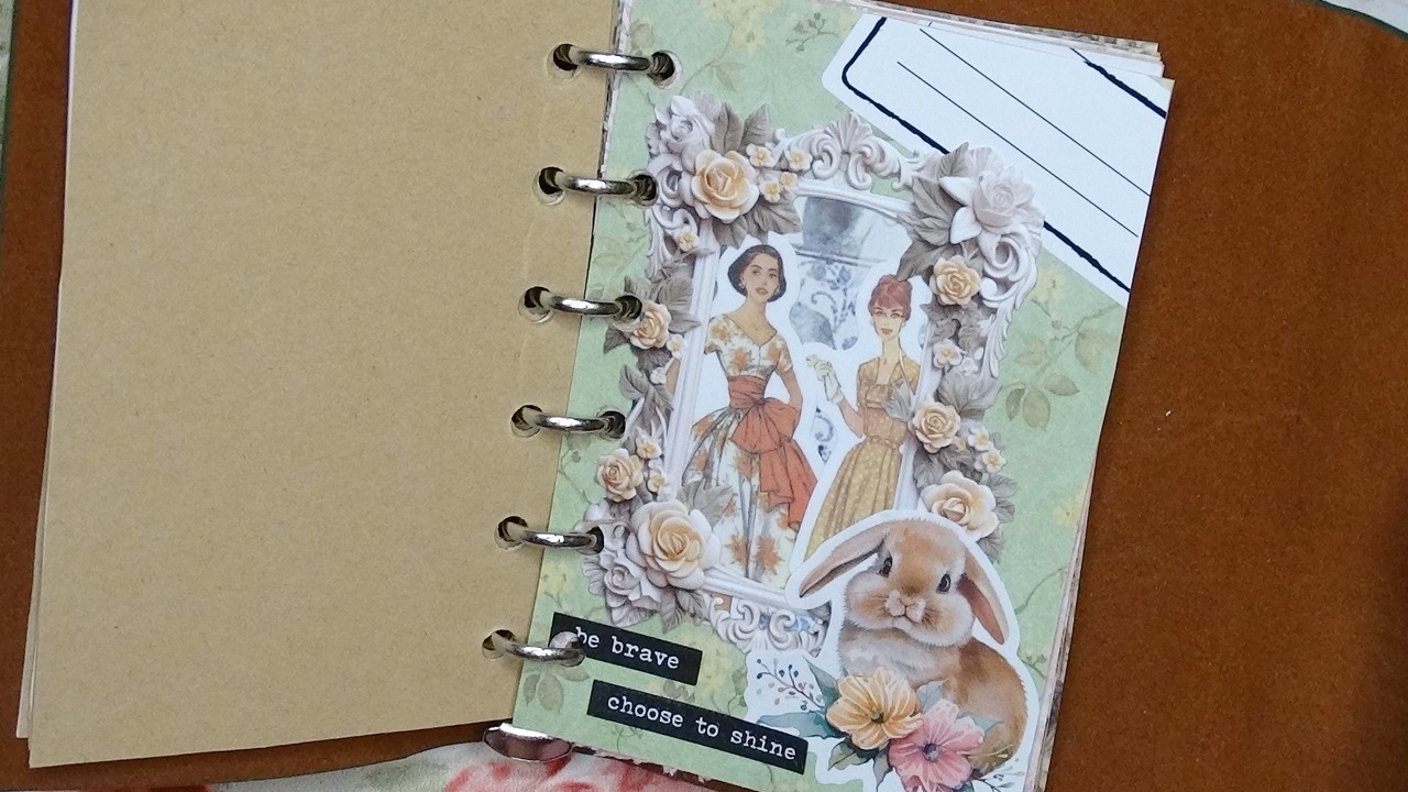 Satisfying Easter / Spring Bullet Journal | Sticker Journaling Page