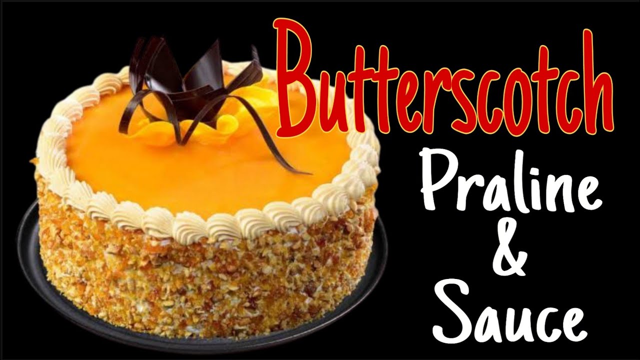 How to Prepare  Butterscotch cake Sauce & Praline|Malayalam|Reenas Kalavara