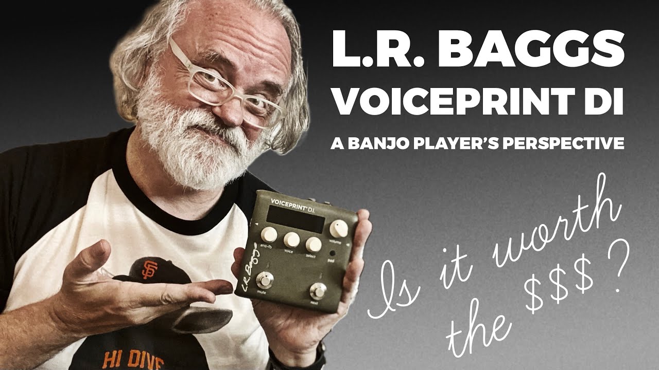 Is the LR Baggs VoicePrint DI good for banjo?
