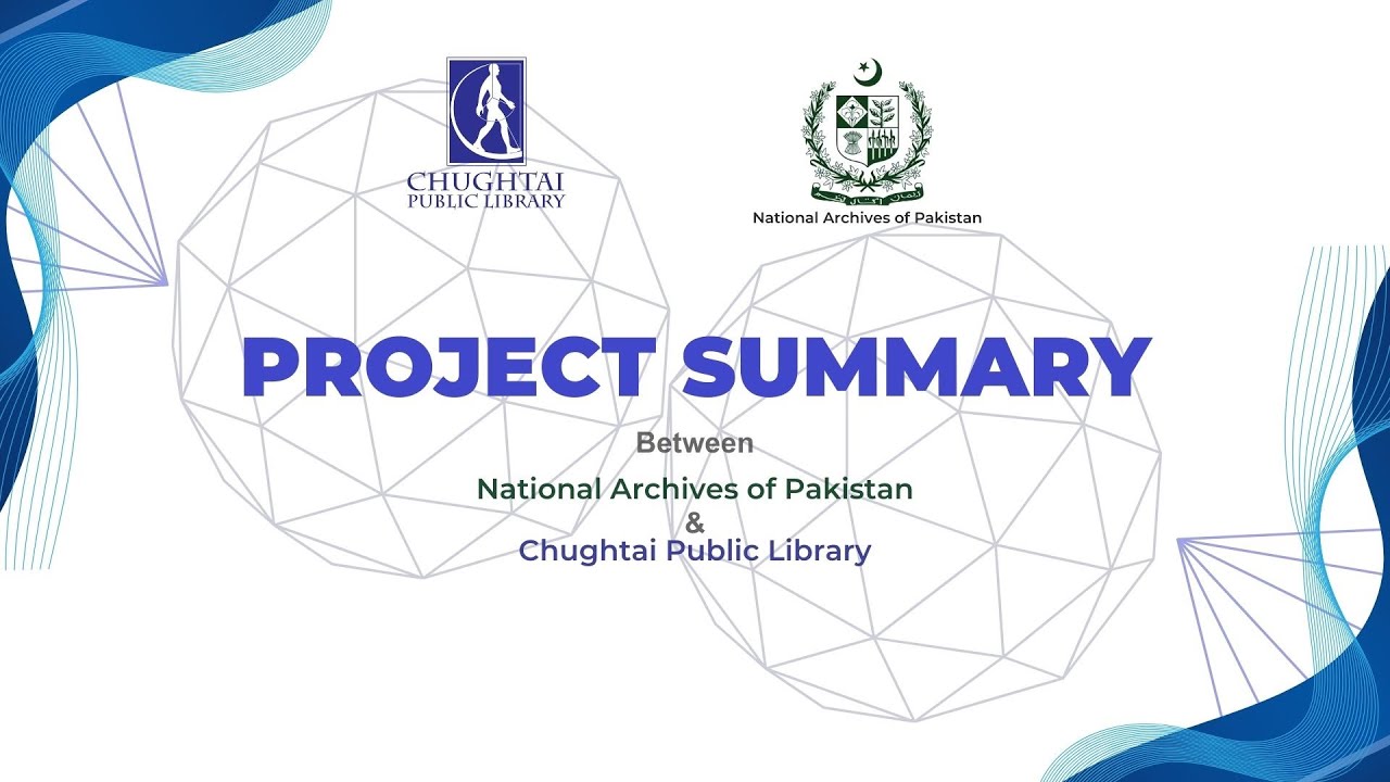 NAP Project Highlights and Summary | 30 Aug, 2025 | Chugtai Public Library