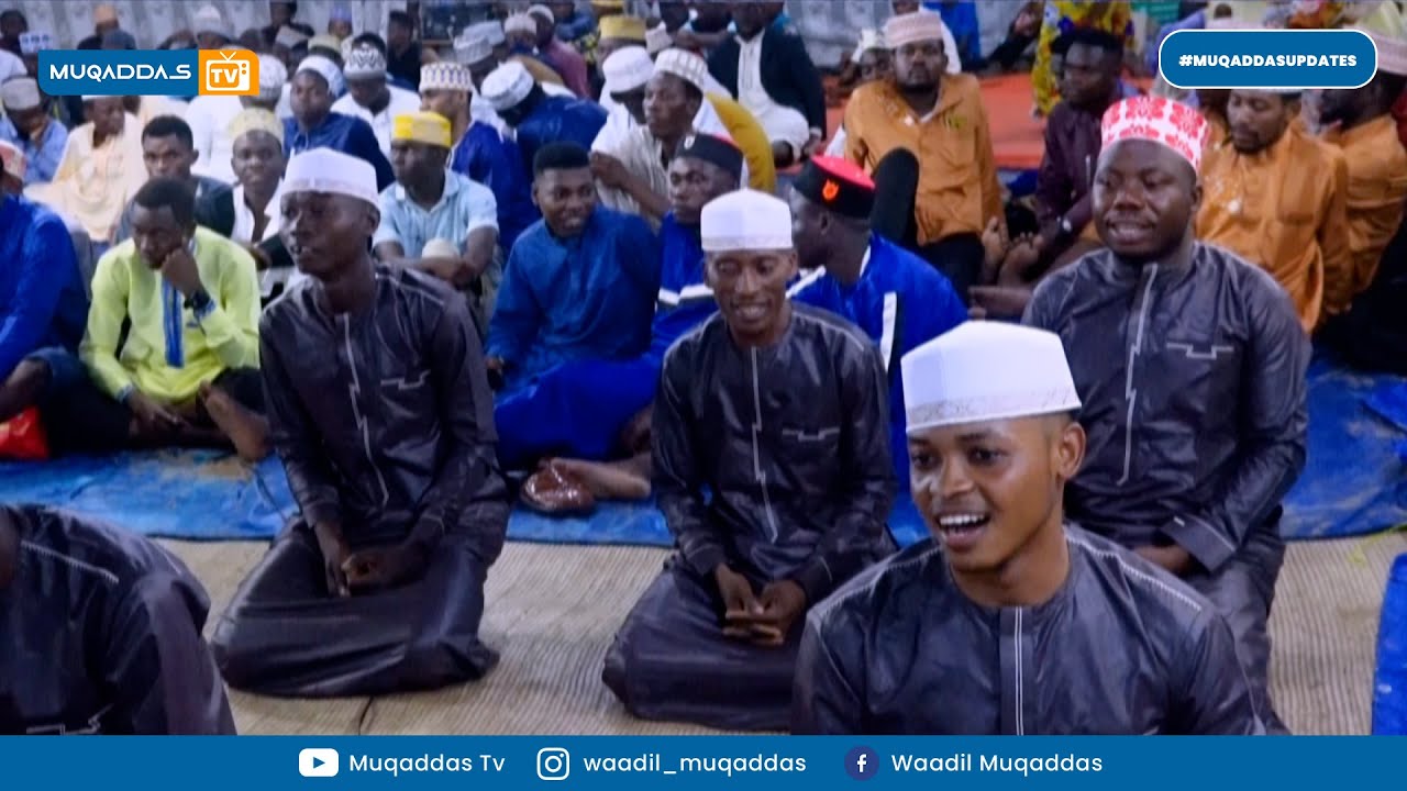 ANGEUMIA MOYO NABIA ANGESHUHUDIA TULIYOJIFANYIA, QASWIDA YA WAADIL MUQADDAS, USIKU WA PWANI 2023