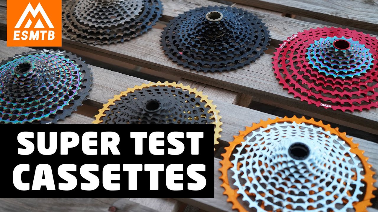 Súper comparativo cassettes MTB 12 velocidades: SRAM, Shimano, Garbaruk, KCNC, Leonardi e Ingrid