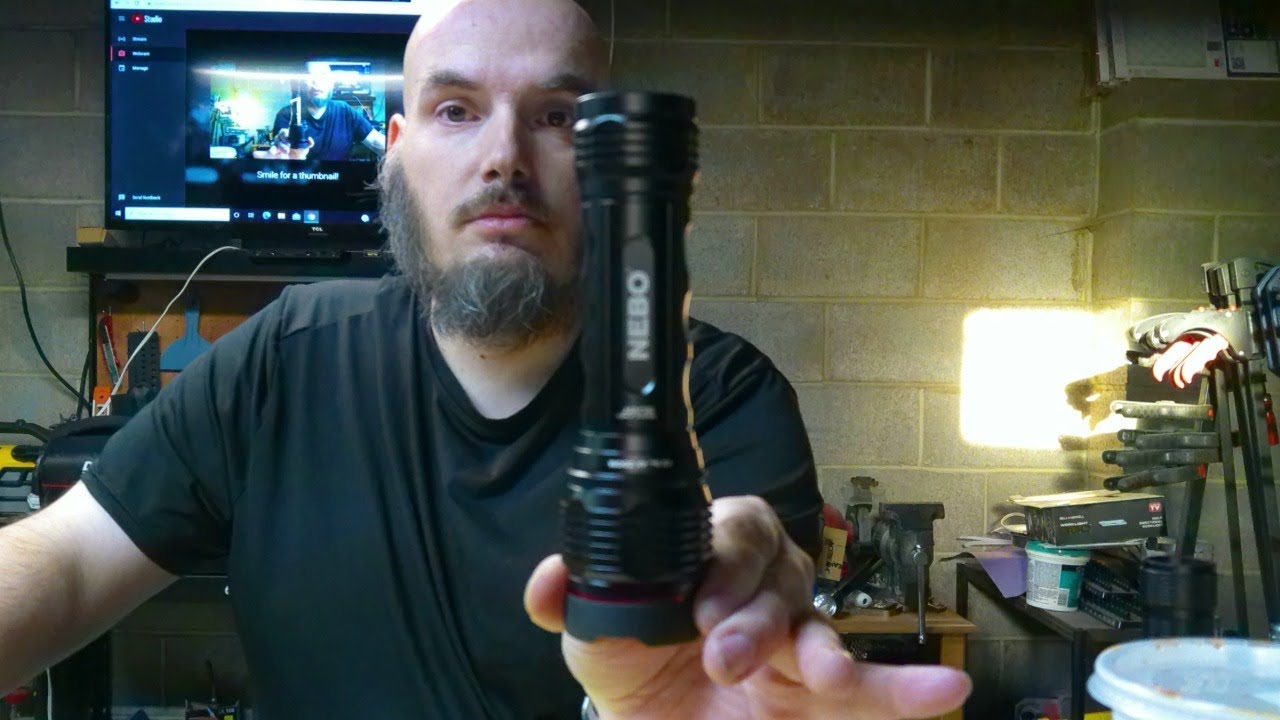 NEBO REDLINE BLAST 1400 LUMEN FLASHLIGHT