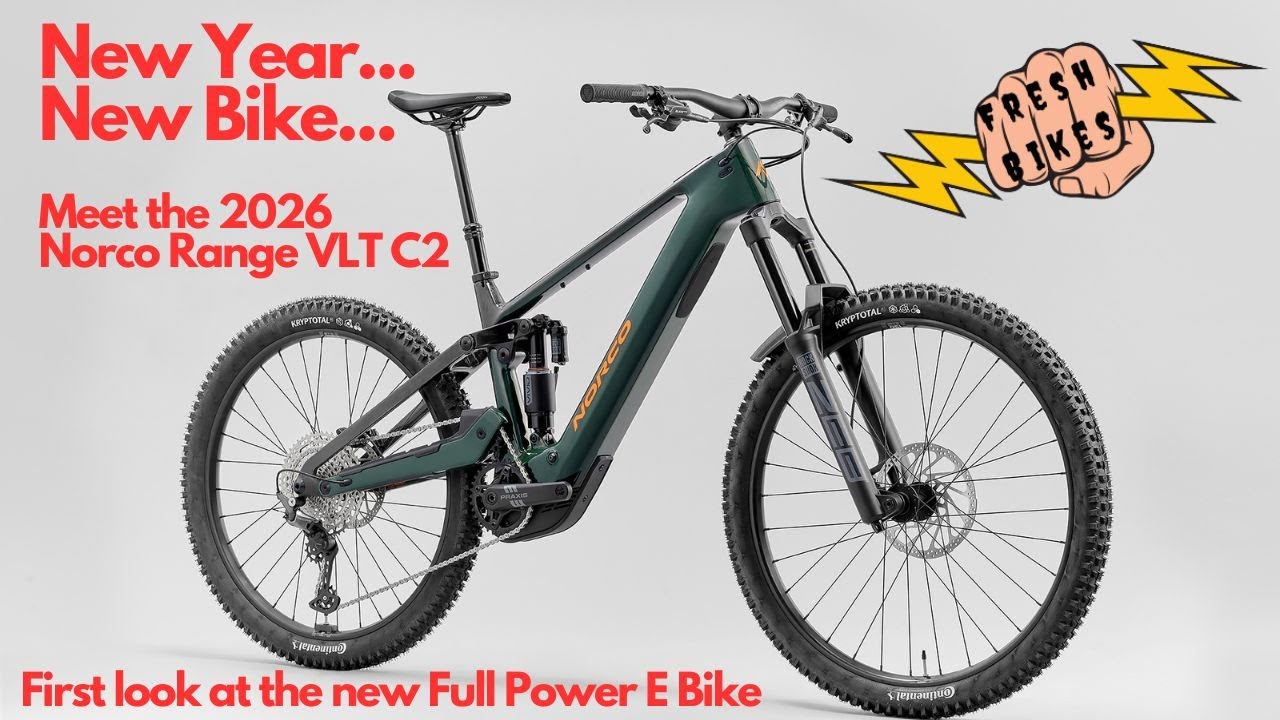 First Look at the  2026 Norco Range VLT C2 E-MTB