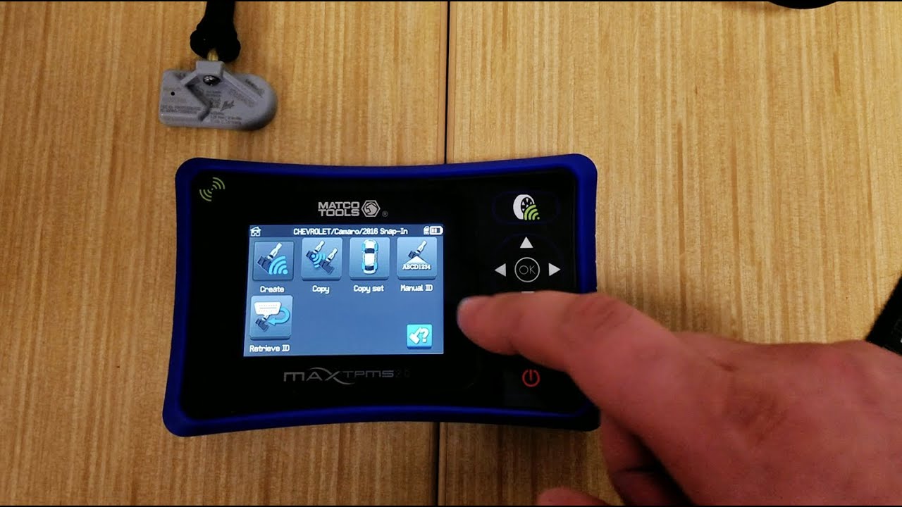 How to Program a Matco TPMS Sensor with the MAXTPMS 2.0