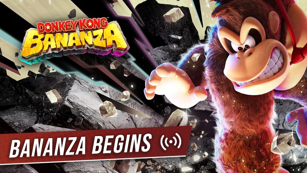 Starting Donkey Kong Bananza! 🍌