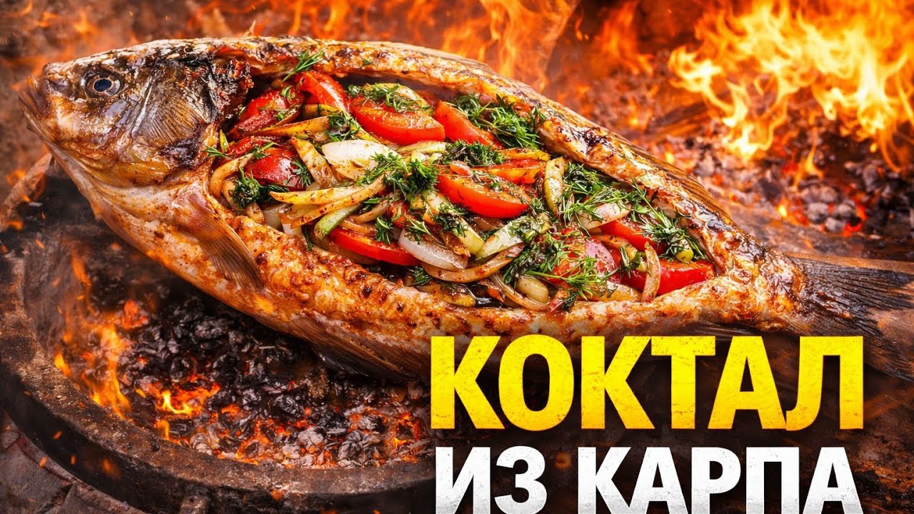  Вот ТАК нужно Готовить КОКТАЛ из КАРПА в ТАНДЫРЕ