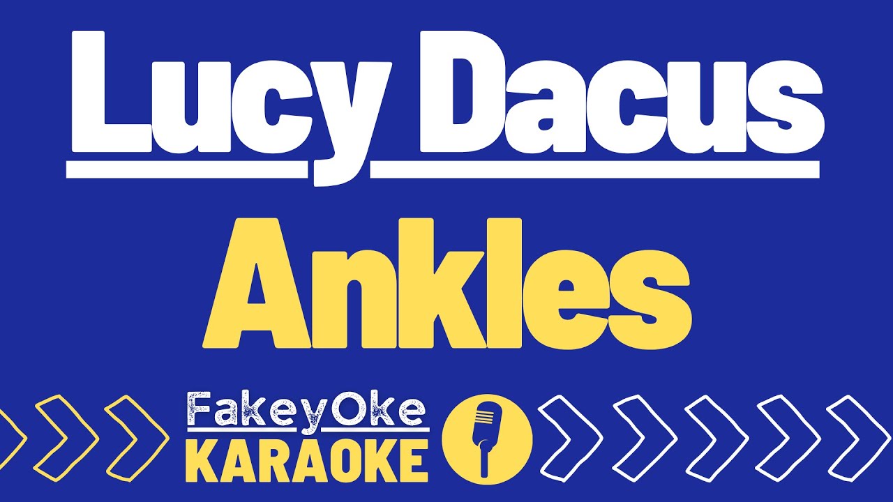 Lucy Dacus - Ankles [Karaoke]