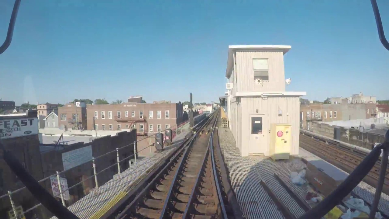 ⁴ᴷ NYC Subway Timelapse | Inwood - 207th Street to Lefferts Boulevard | (A) Line