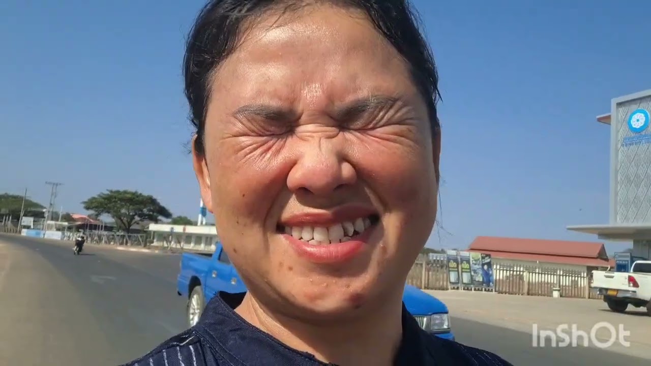 สบายดีตอนเช้าจ้า 2 น้าหลานไปเลาะตลาดนำกันได้ของเต็มรถเป็นพวงเลยจ้า