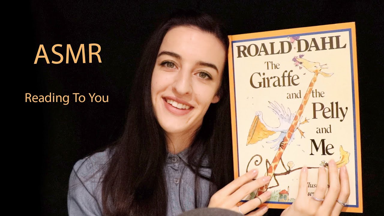 ASMR Storytime | The Giraffe and the Pelly and Me | Page Turning | Book Tapping