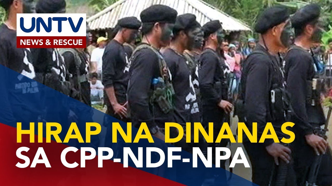 Mga dating miyembro ng CPP-NDF-NPA, isiniwalat ang naranasang hirap sa grupo