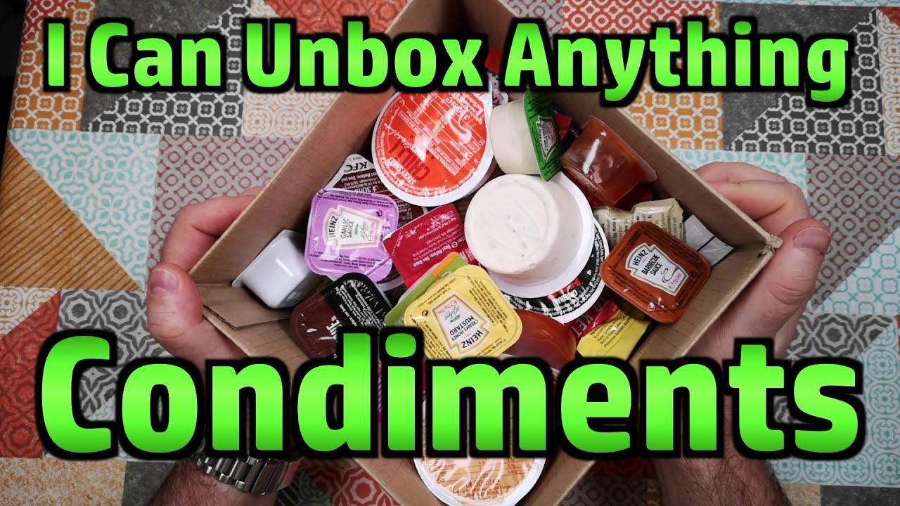 Single Serving Condiments - I Can Unbox Anything #3