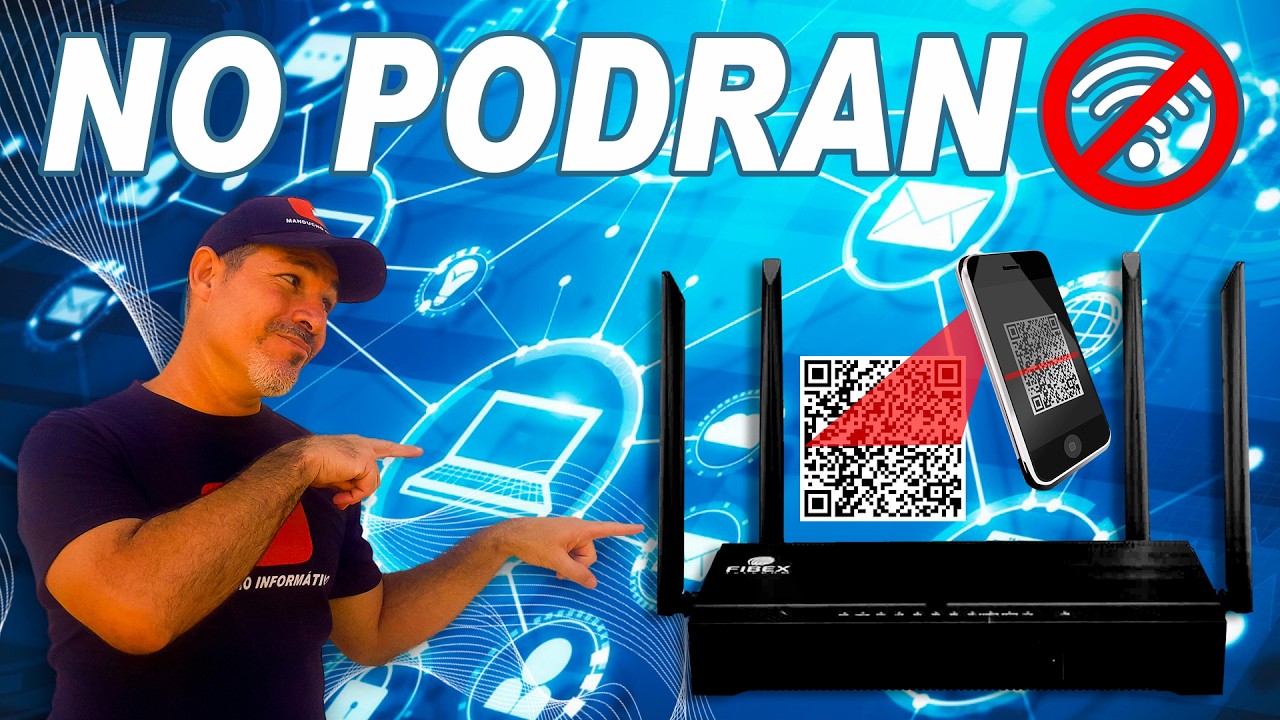 Dile adiós al código QR: Protege tu router FIBEX AX1800 (ANTIESCANEO)