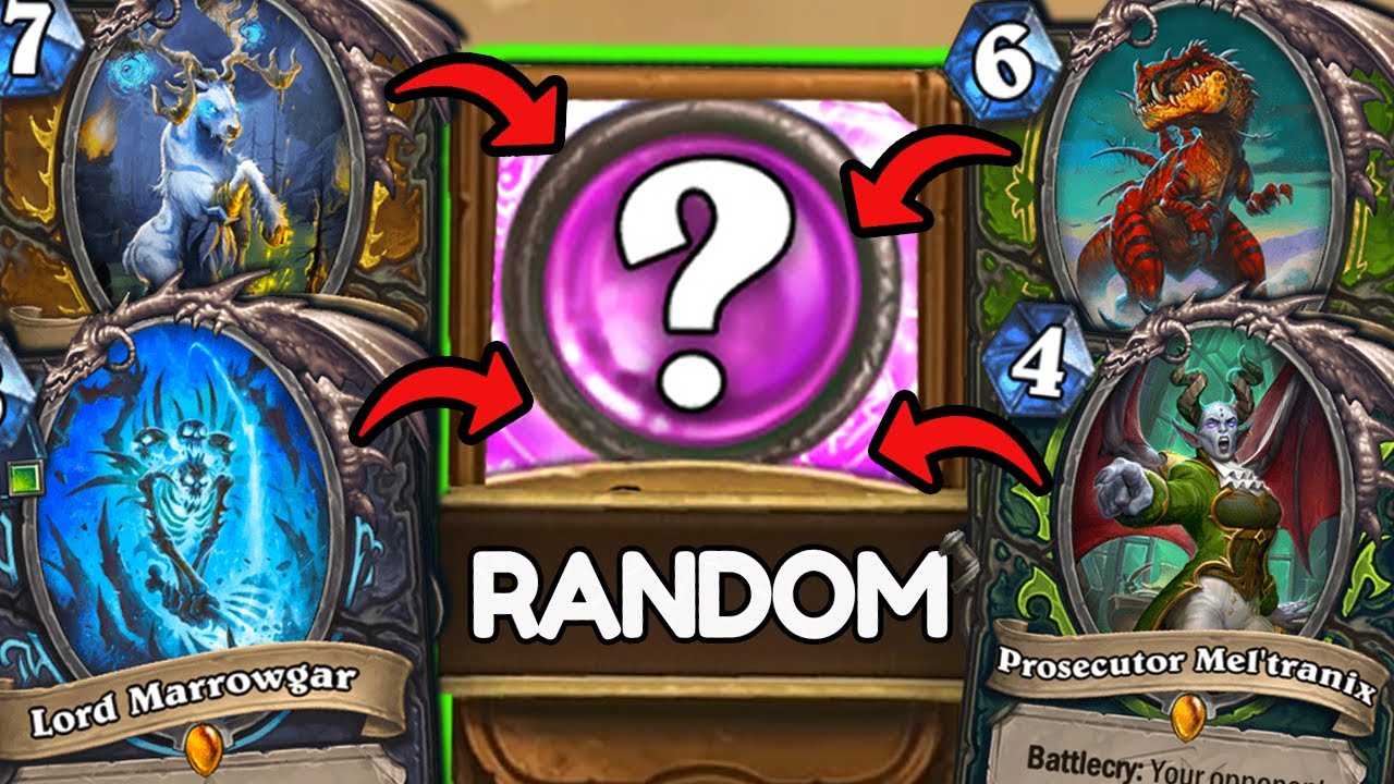 Hearthstone But Your Deck is Random Legendaries