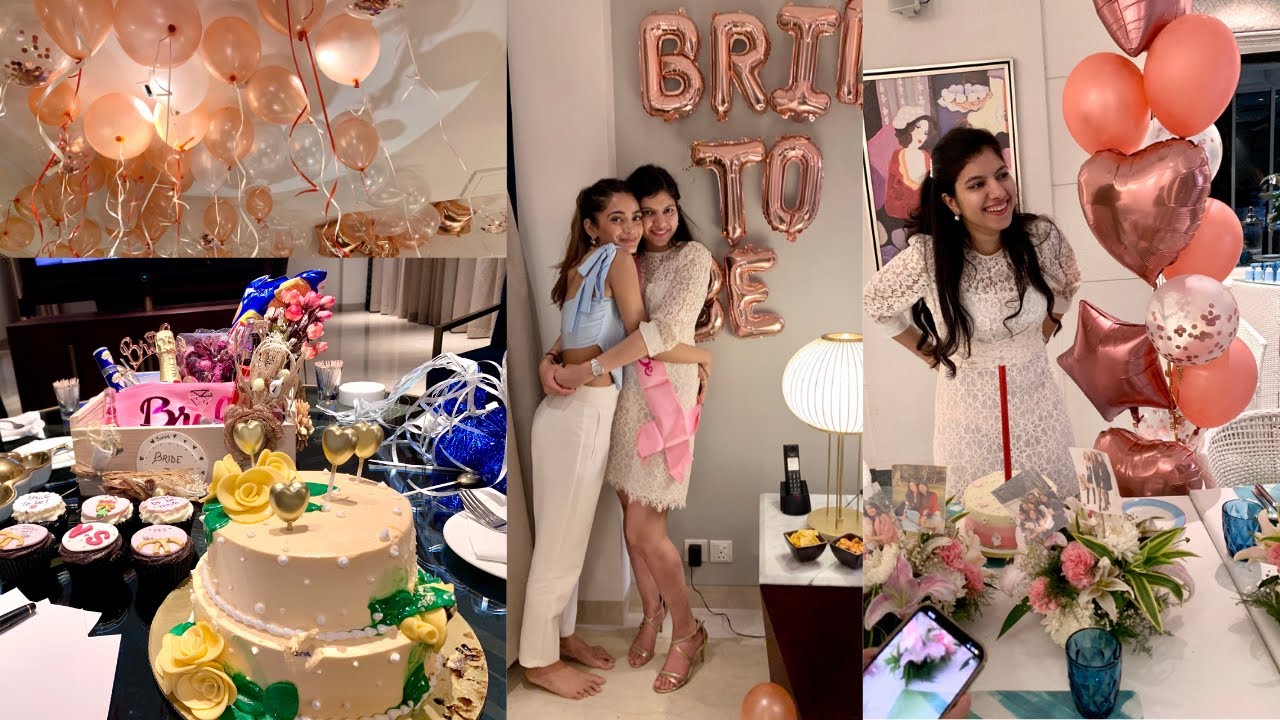 Видеоблог о девичнике Bestfriend's Bachelorette Party | Планирование + Подарки + Свадебная корзин...