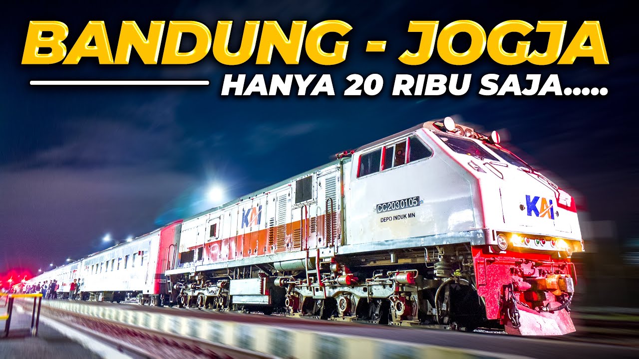 Ini Kereta Ajaib! Bandung - Jogja Hanya 20 Ribu, Tapii..... (KA Motis Selatan)