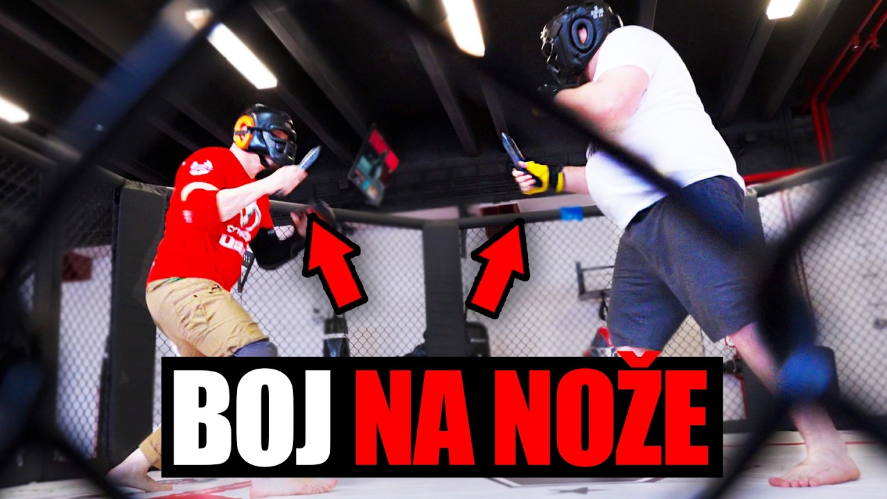8 instruktorů sebeobrany zkouší boj na nože - přežijí nebo vůbec?