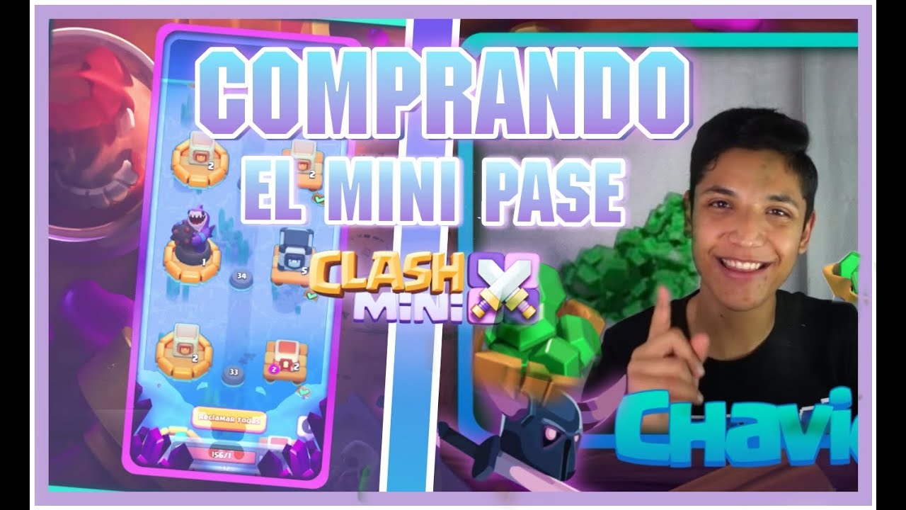 COMPRANDO EL MINI PASS EN CLASH MINI 💵💵 -  Supercell - Chavid - Clash
