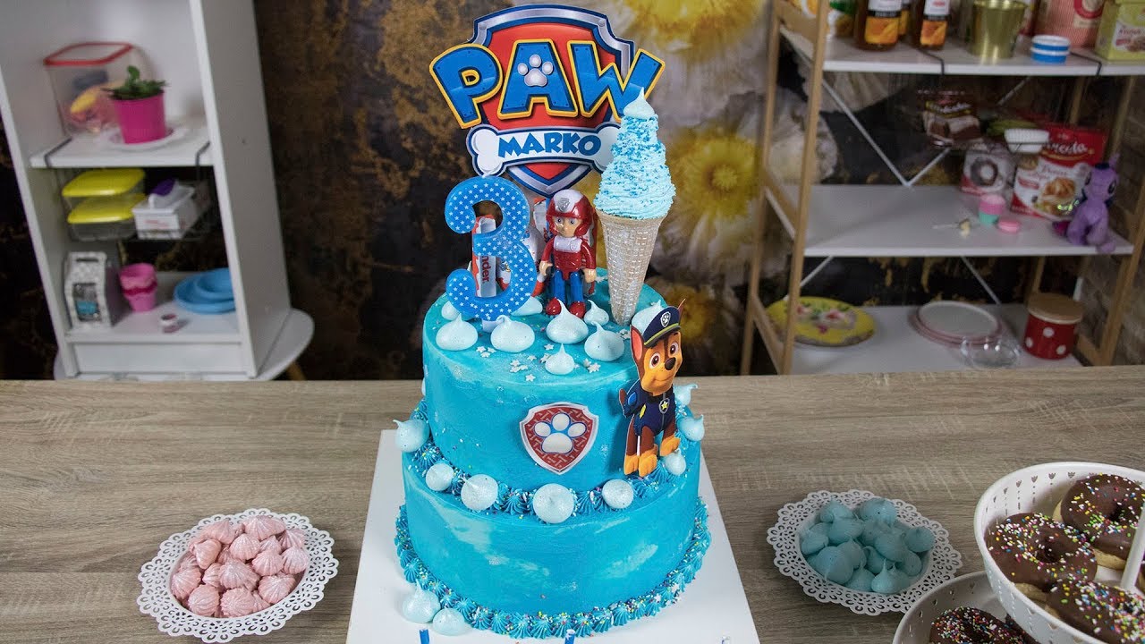 Dječija rođendanska torta | Paw Patrol dekoracija | Torte i Ja