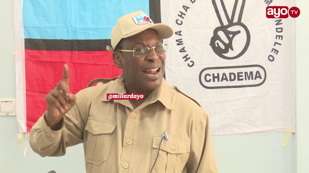 CHADEMA WATANGAZA KUJITOA UCHAGUZI SERIKALI ZA MITAA