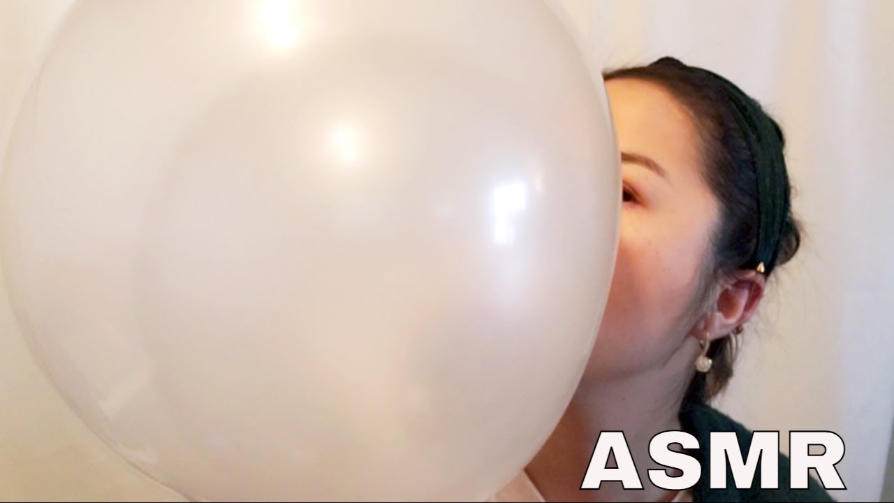 ASMR Blowing Biggest Bubble Gum Bubble within Bubble, Bubbles on top of Bubbles, Snowman Bubbles