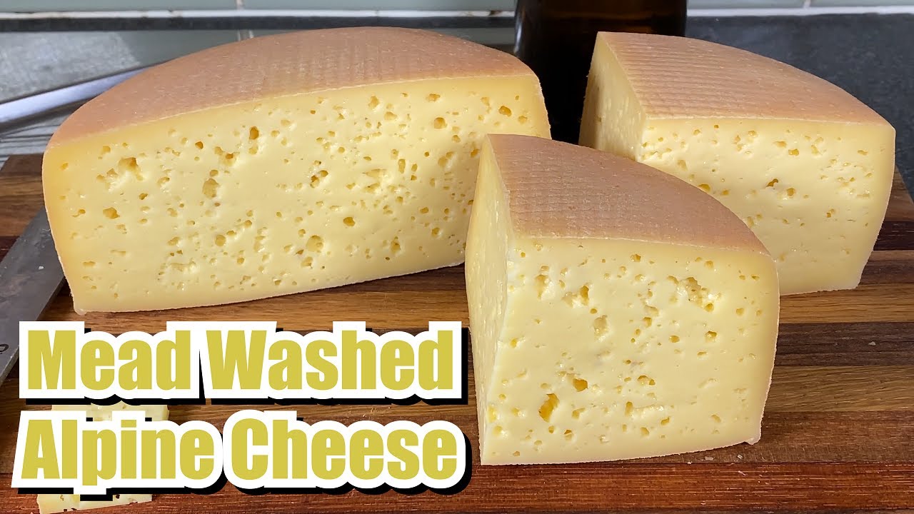 Mead Washed Alpine Cheese - Not Like Appenzeller 😉