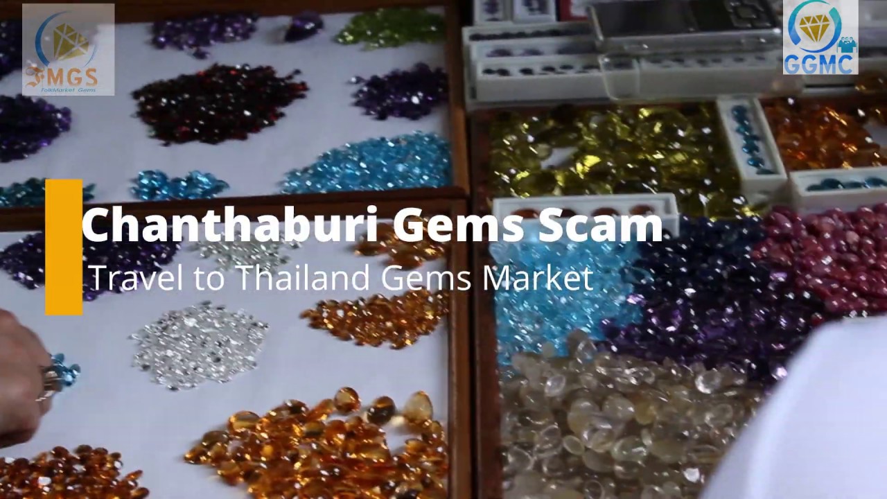 Gemstone Buying in Chanthaburi Gems Market Thailand