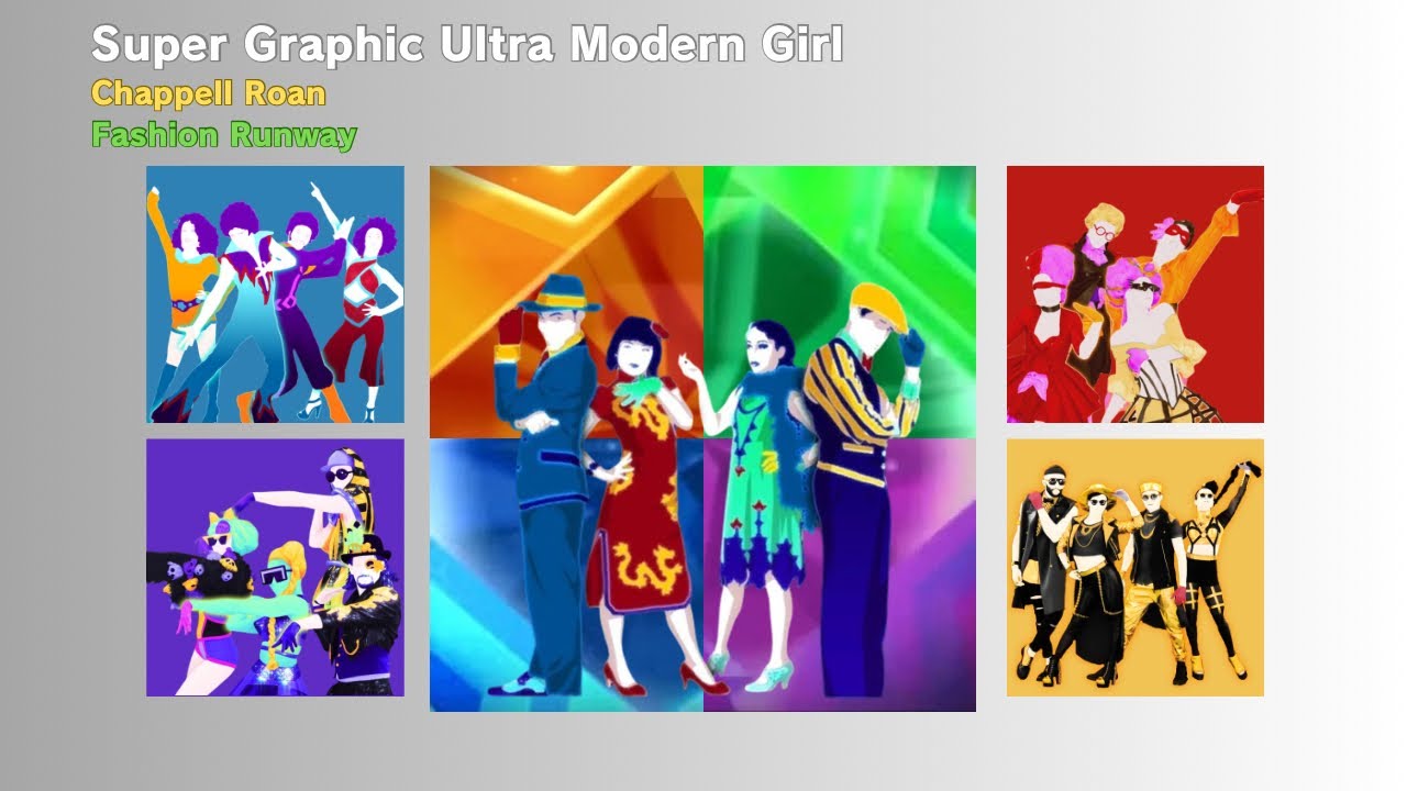 Super Graphic Ultra Modern Girl Fanmade Mashup (Fashion Runway)