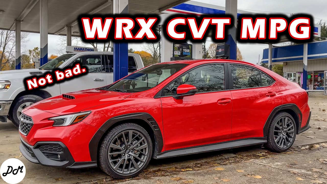 2022 Subaru WRX – MPG Test | Real-world Highway Fuel Economy