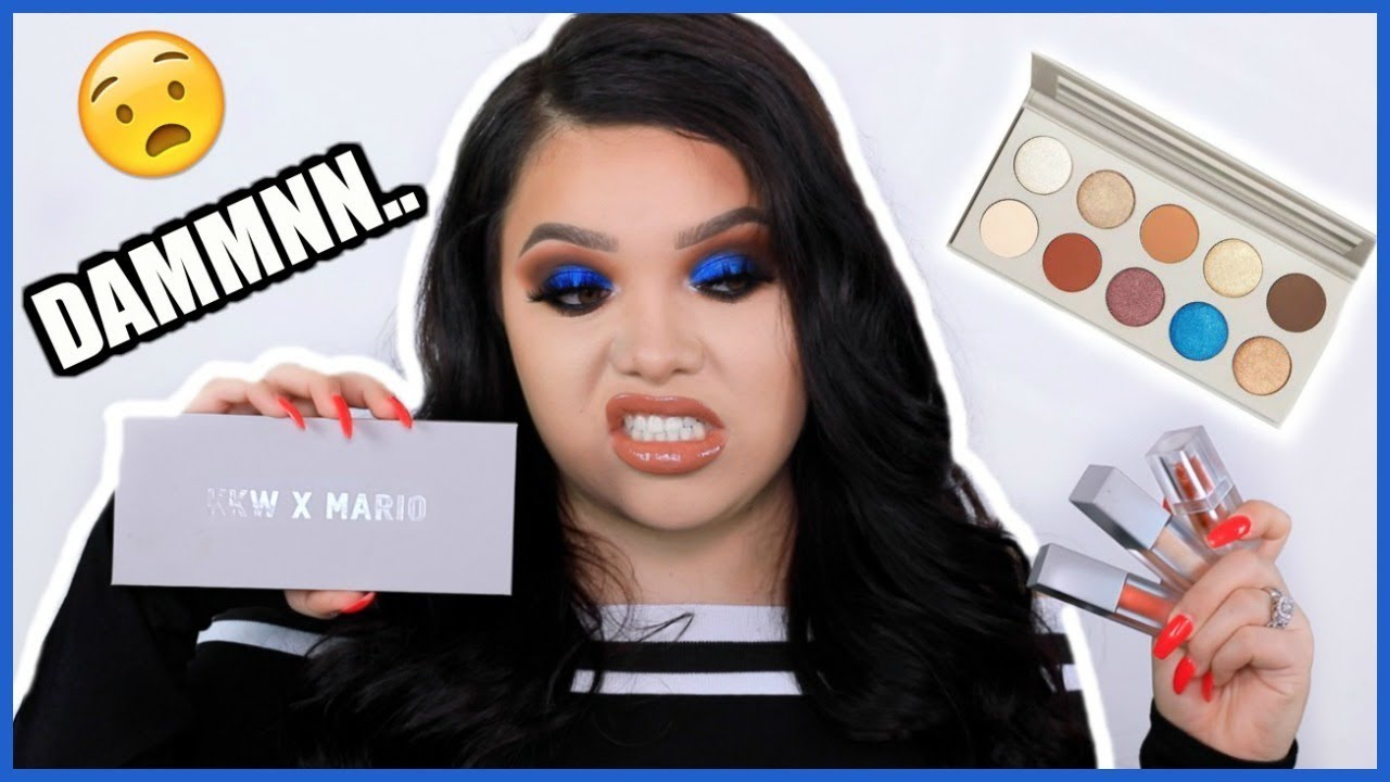 KKW X MARIO COLLECTION REVIEW + GIVEAWAY!