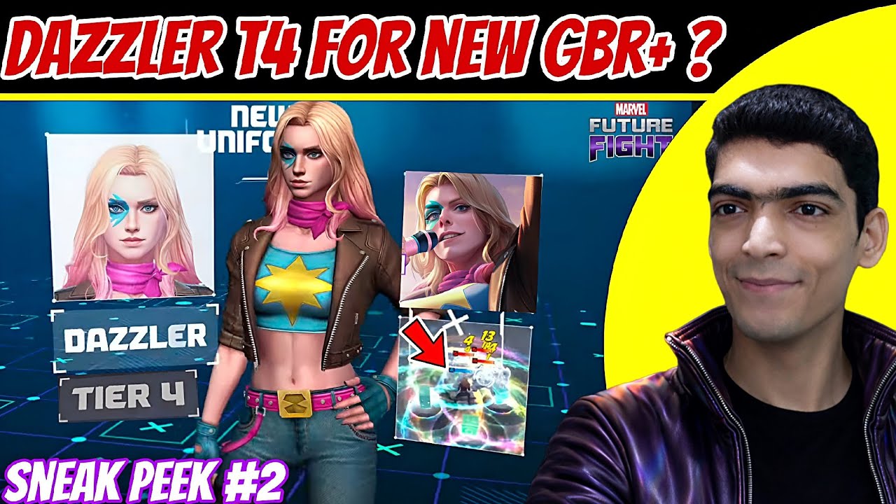 Dazzler T4 New Uniform 🤯 March Update Sneak Peek 2 | Marvel Future Fight 