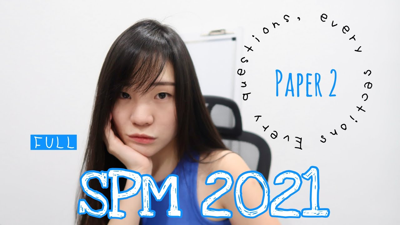 【ENG】ADD MATHS REVISION | SPM 2021 (Paper 2) FULL