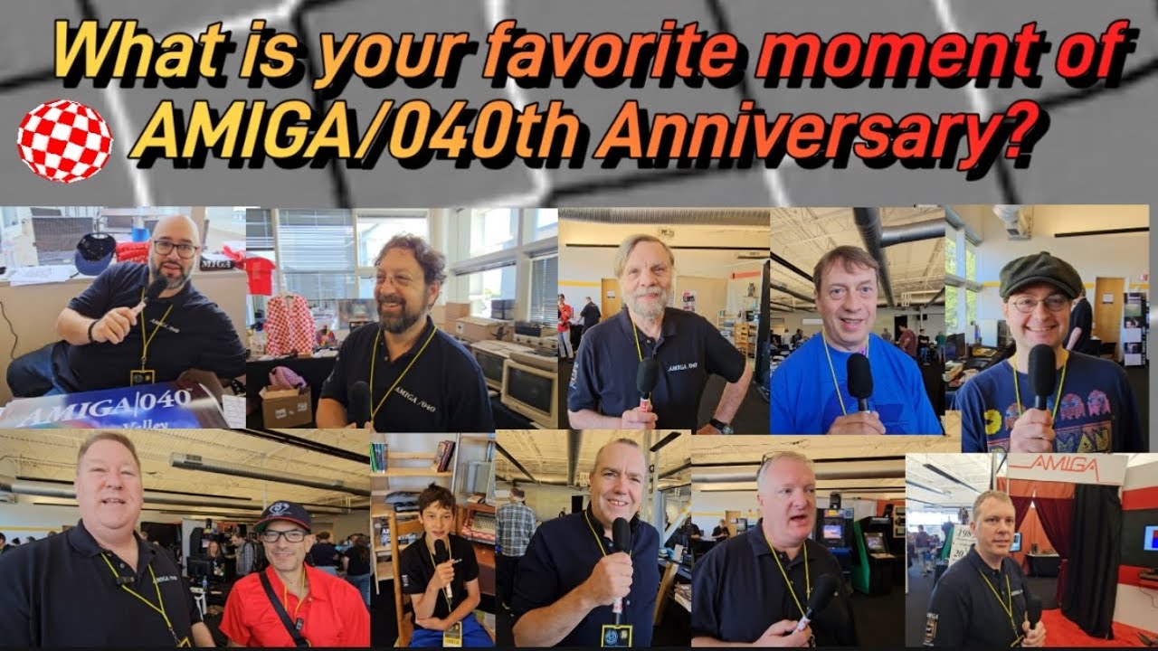 Amiga/040 at VCF West: Amigians Share Their Unforgettable Moments!