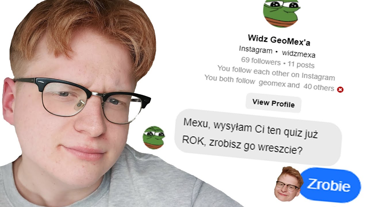 widz wysyłał mi ten QUIZ codziennie od ROKU