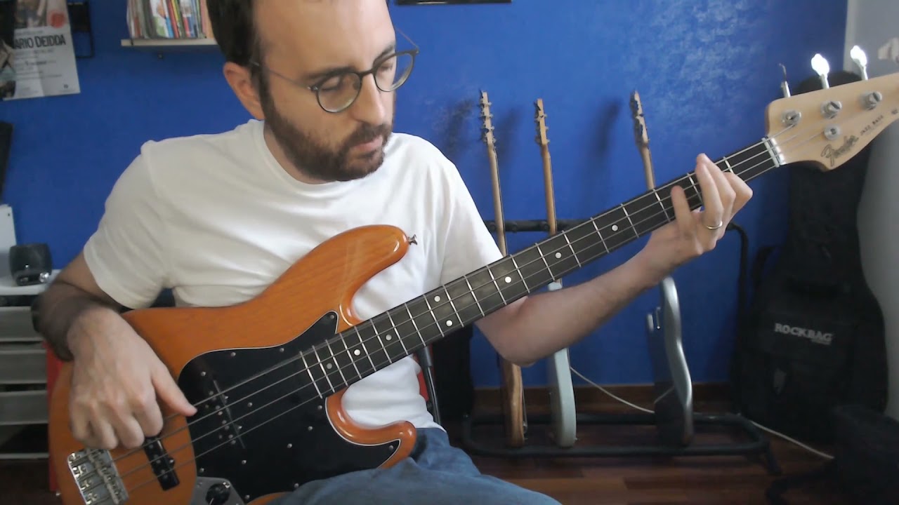 Salirò Daniele Silvestri Bass Cover