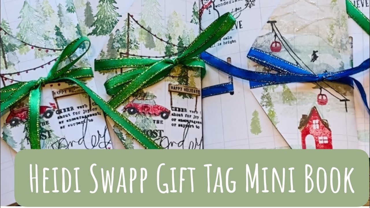 Heidi Swapp Gift Tag Mini Book
