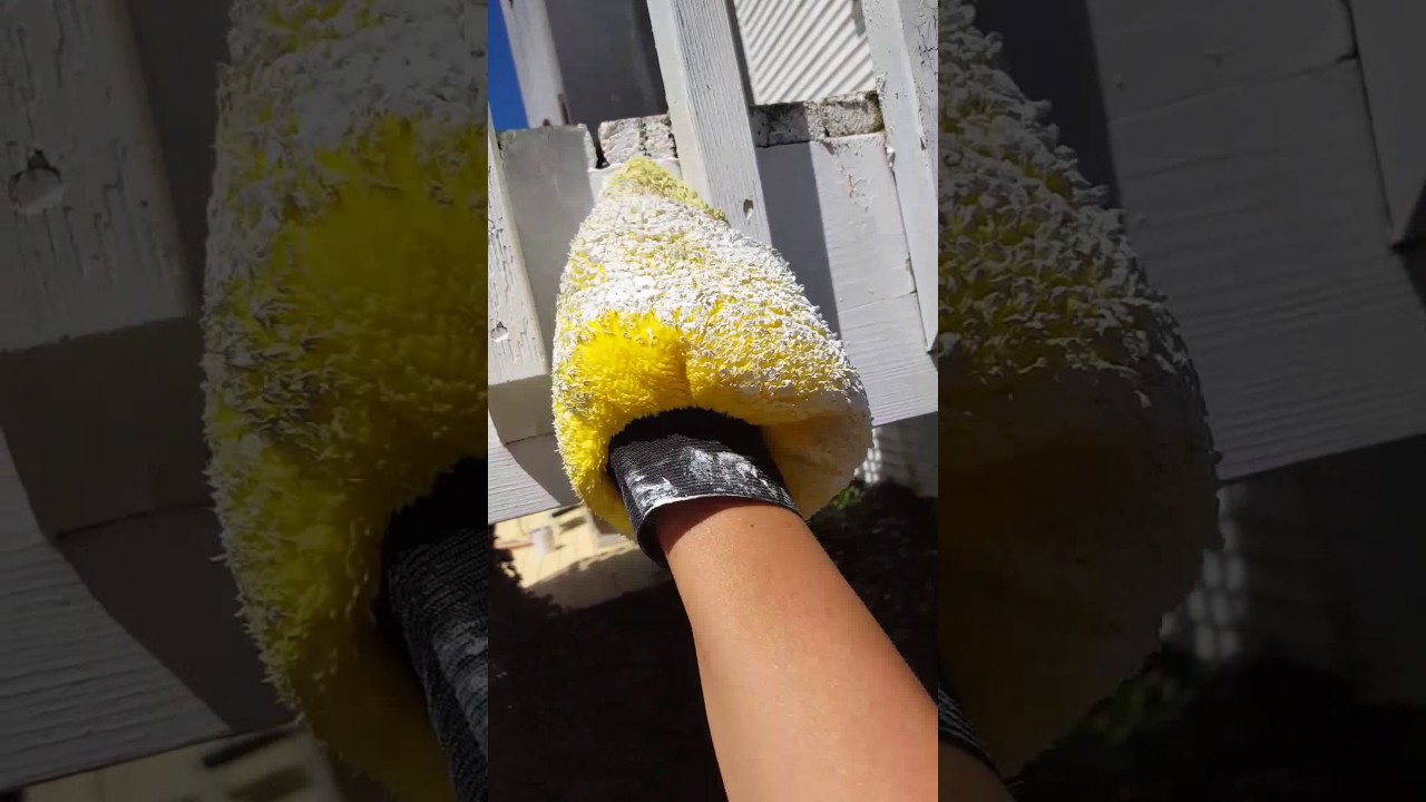 How to Paint Spindles on a deck QUICKLY