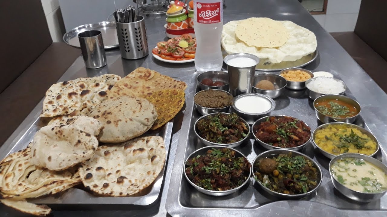 one of the most famous highway food..... Giriraj Kathiyawadi Bhojanalay|Bhilad.