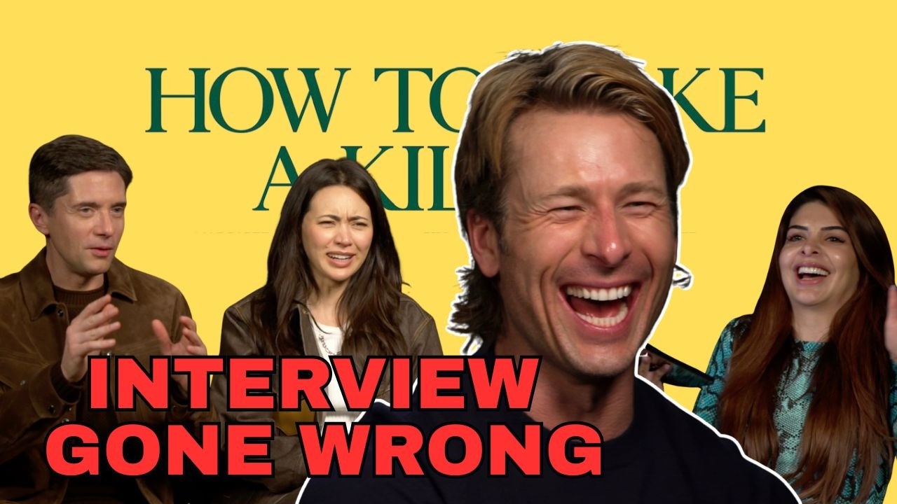 Glen Powell, Topher Grace & Jessica Henwick Interview GOES LEFT— “Killing Your Family?!”