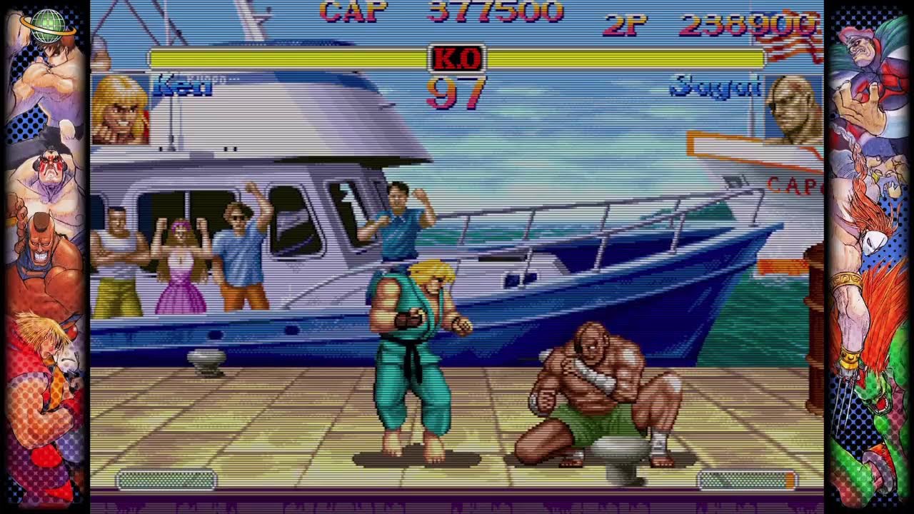 カプコンファイティングコレクション　ハイパーストリートファイター2