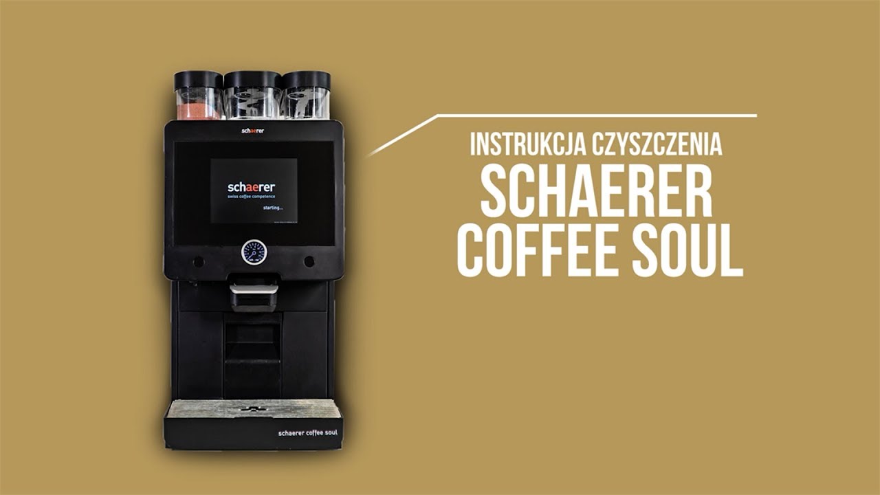 Film czyszczenie odkamienianie Schaerer Coffee SOUL