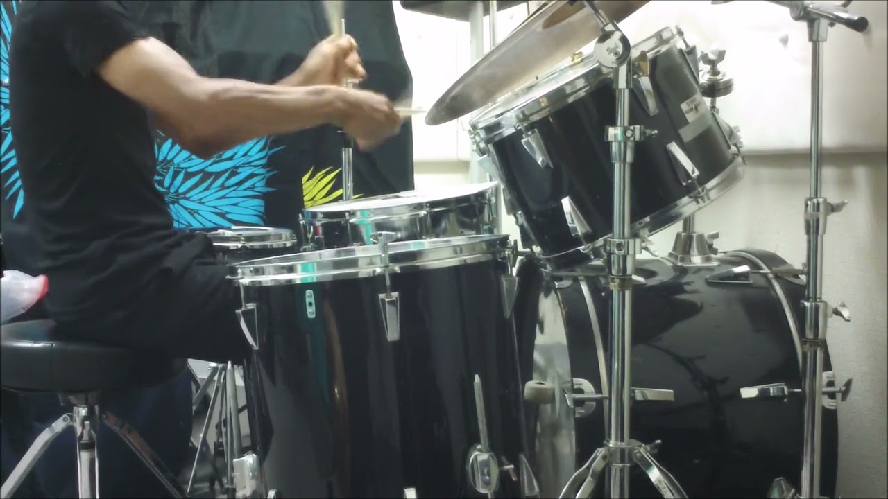 いしだあゆみ　ブルー・ライト・ヨコハマ drum cover
