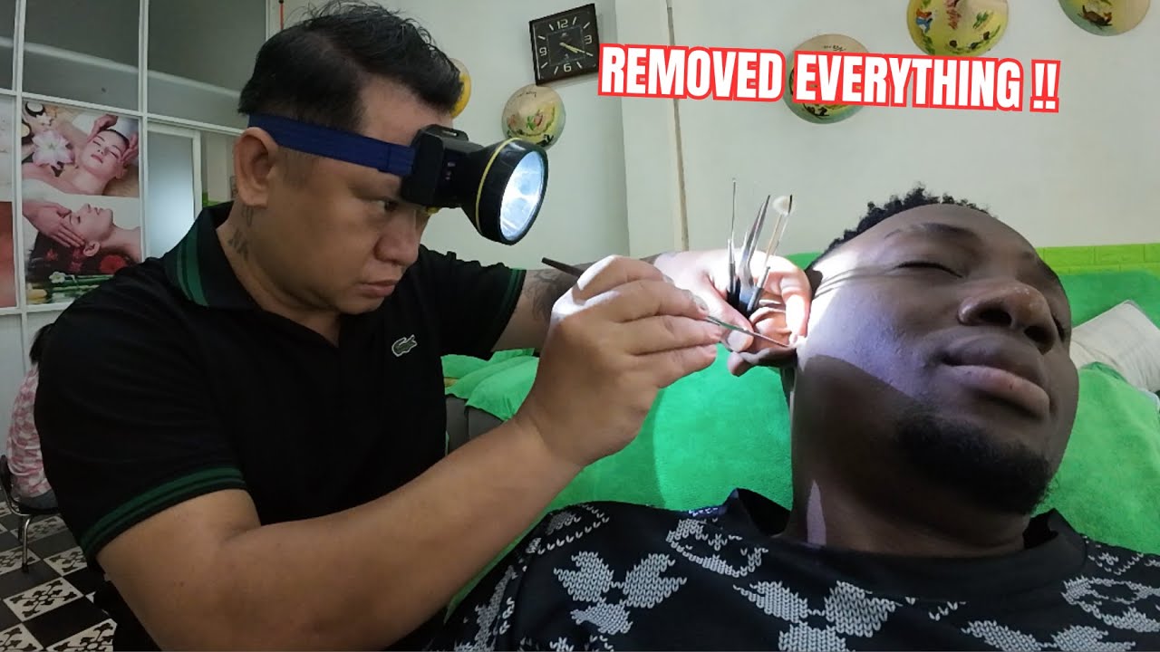 $2 Heavenly Vietnamese Ear Cleaning with Ancient Tools – Deep Relaxation ASMR 😴