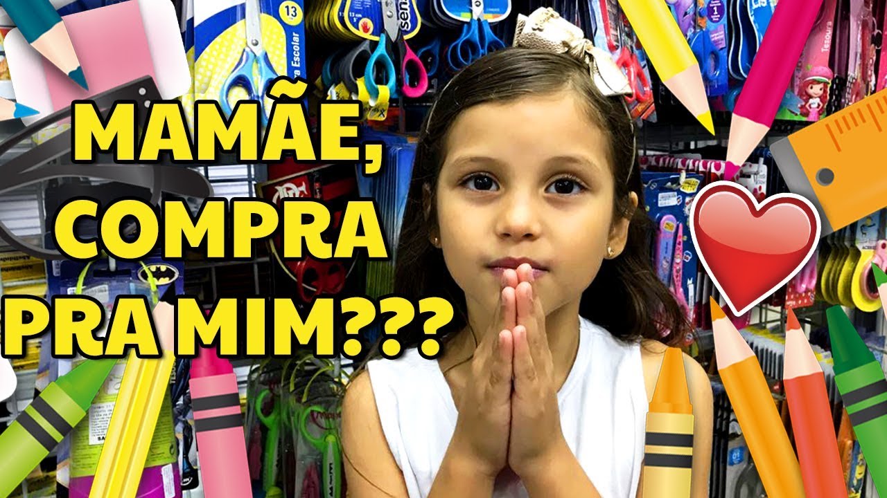 COMO CONVENCER SUA MÃE A COMPRAR O MELHOR MATERIAL ESCOLAR - Dudinha Show