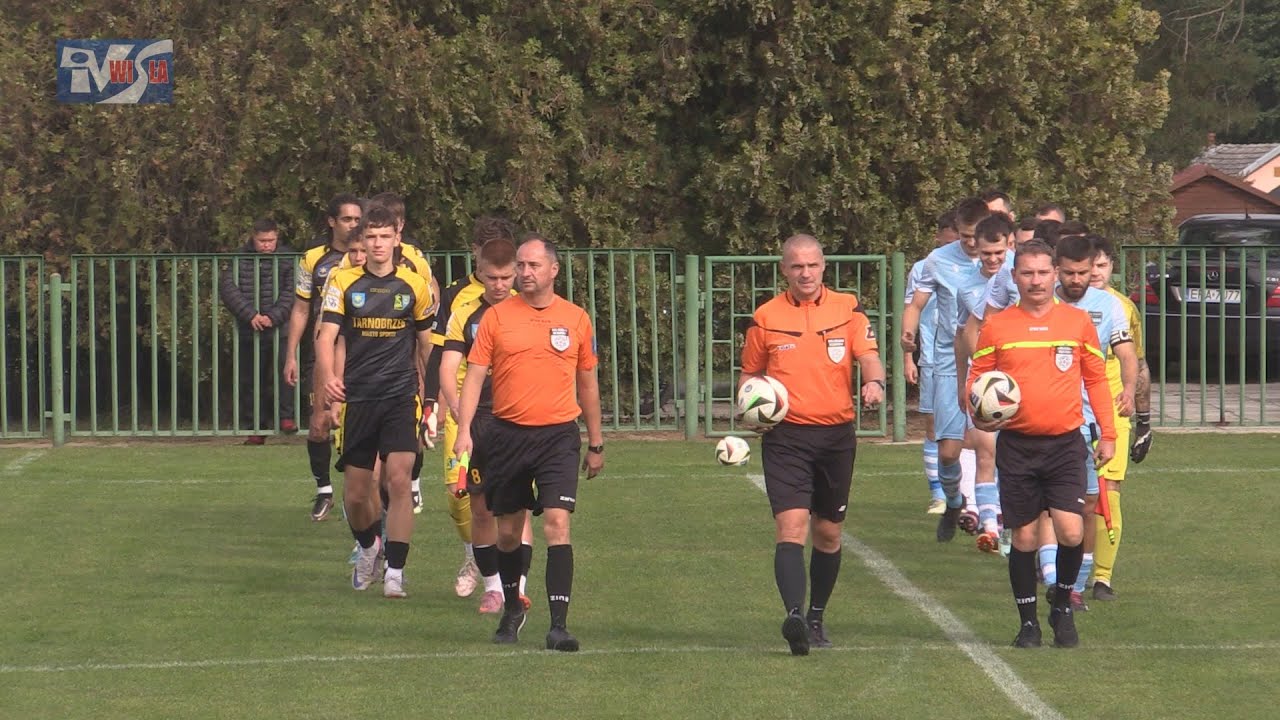 SIARKA II TARNOBRZEG - KP TANEW WÓLKA TANEWSKA 1:1 (1:0) -  FRAGMENTY MECZU I KOMENTARZE TRENERÓW